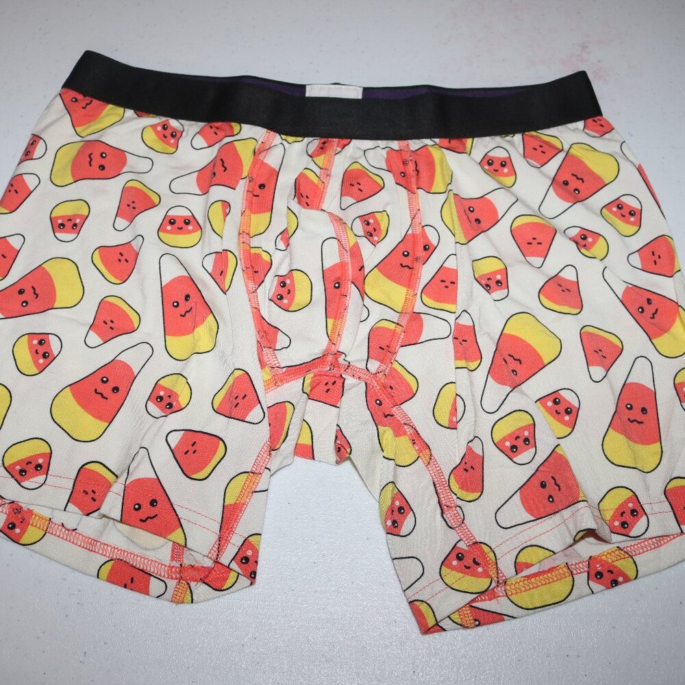 MeUndies Candy Corn men's boxer briefs size medium